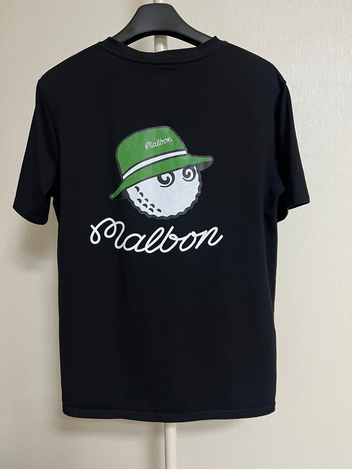 Malbon Golf 버킷 로고 티셔츠 블랙 XL 상품이미지5