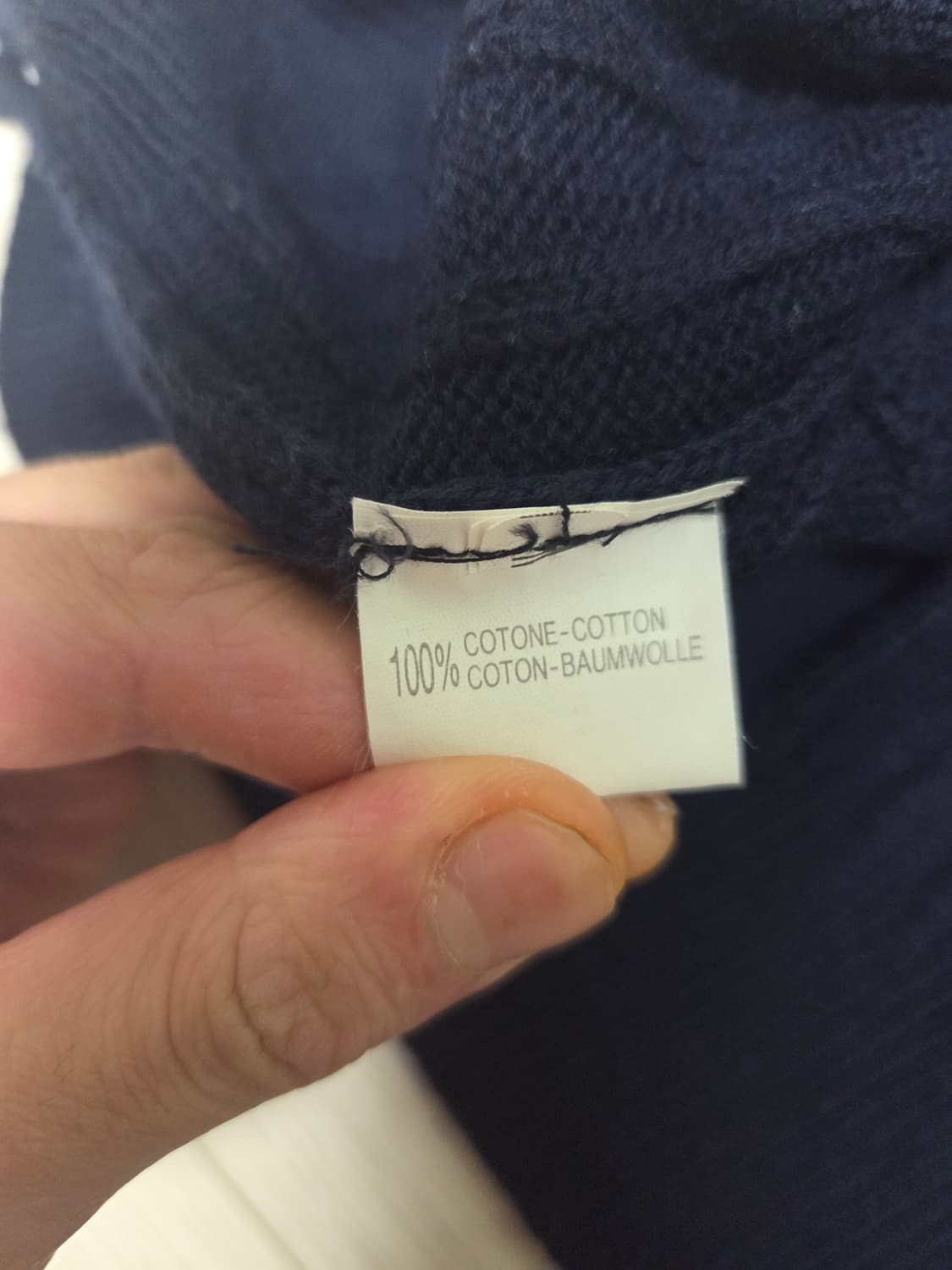 베르사체 클래식 V2 케이블 폴로 니트 상품이미지7