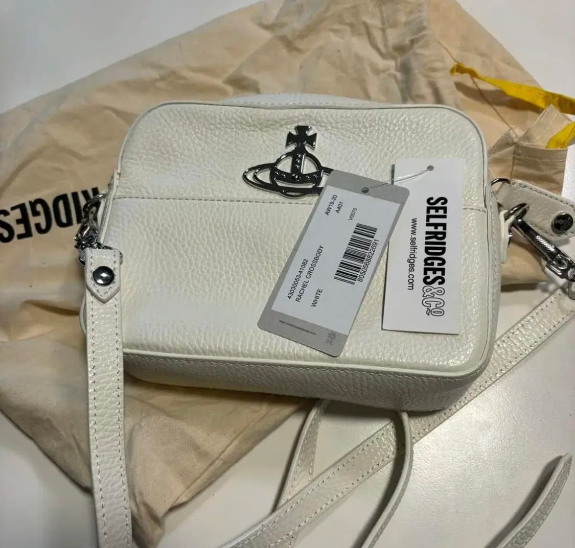 비비안웨스트우드 가방 숄더백 화이트 비비안웨스트우드 레이첼 상품이미지1