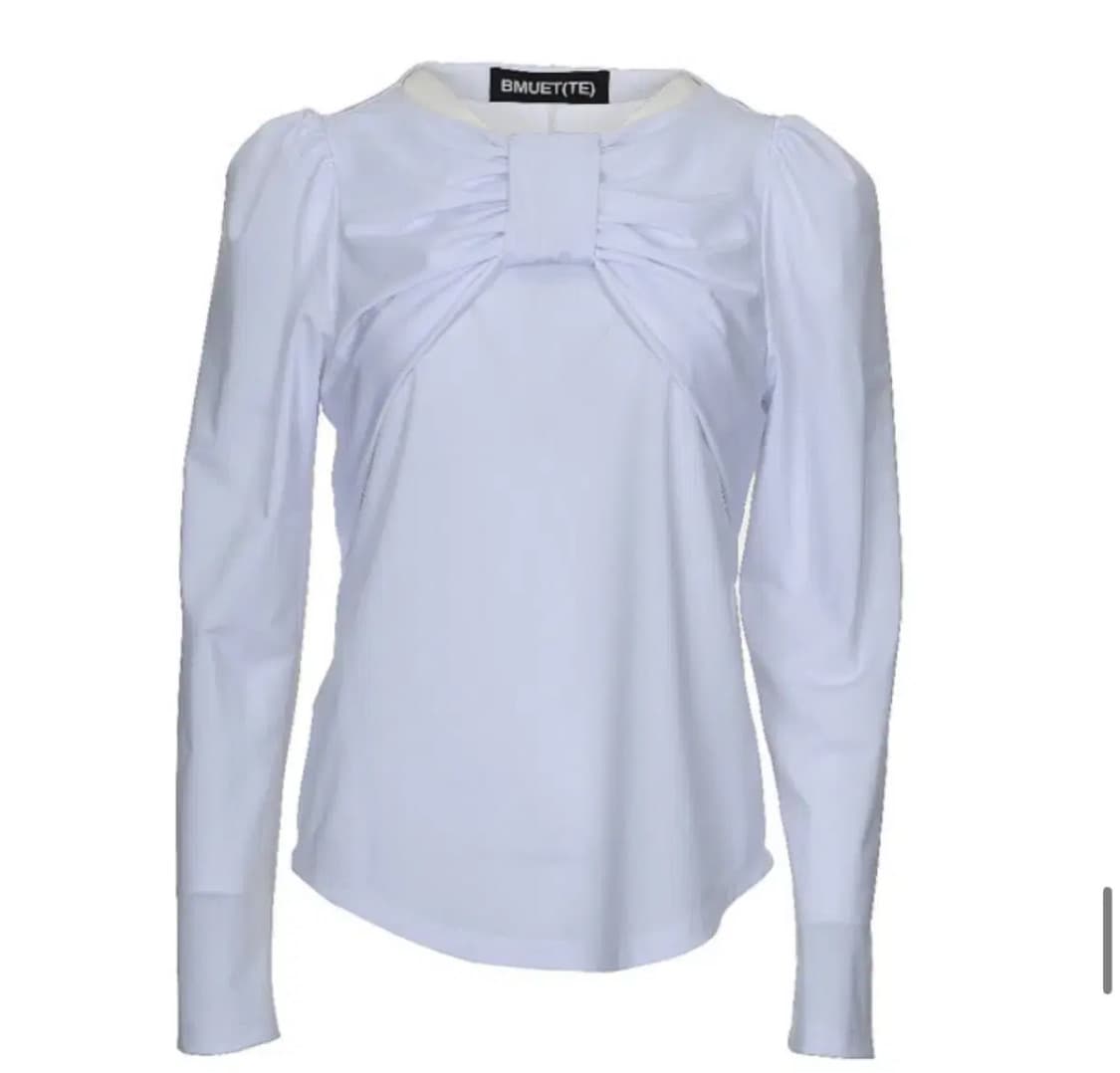 비뮈에트 리본 탑 화이트 꼼데가르송걸 상품이미지1