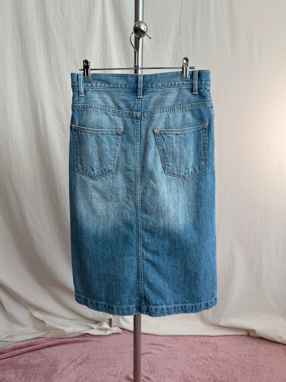 Urban Research 데님 미디 스커트 상품이미지2