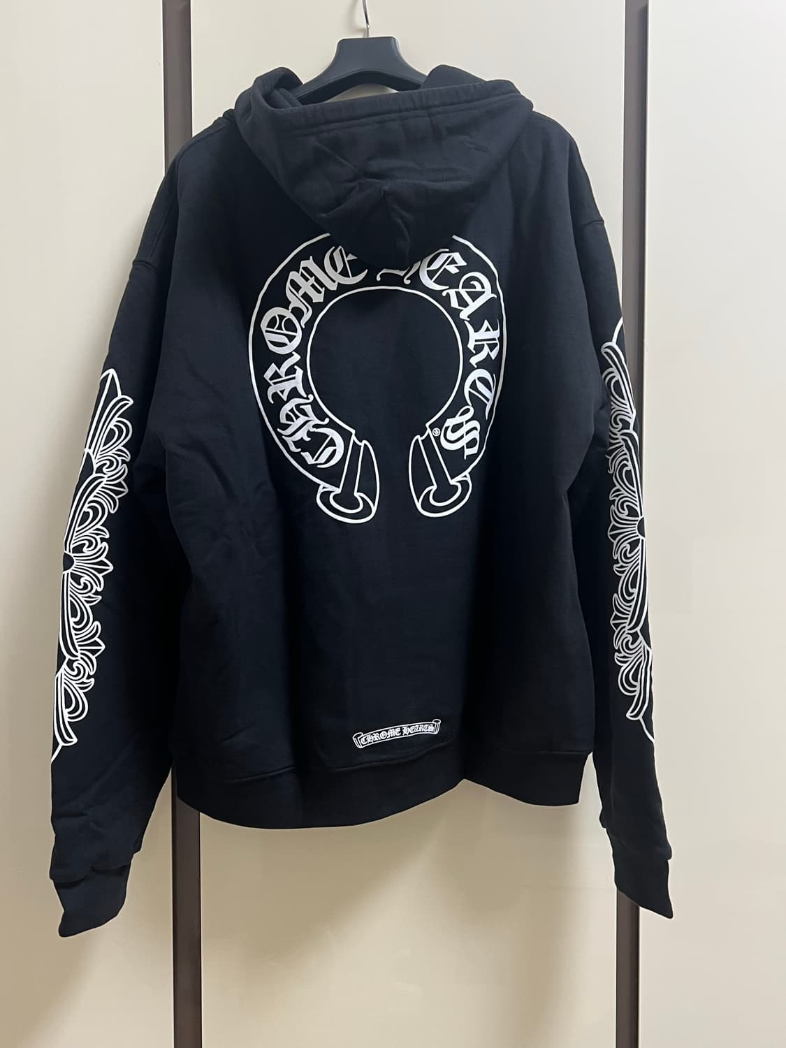 크롬하츠 홀스슈 플로랄 후드 집업 L 상품이미지2