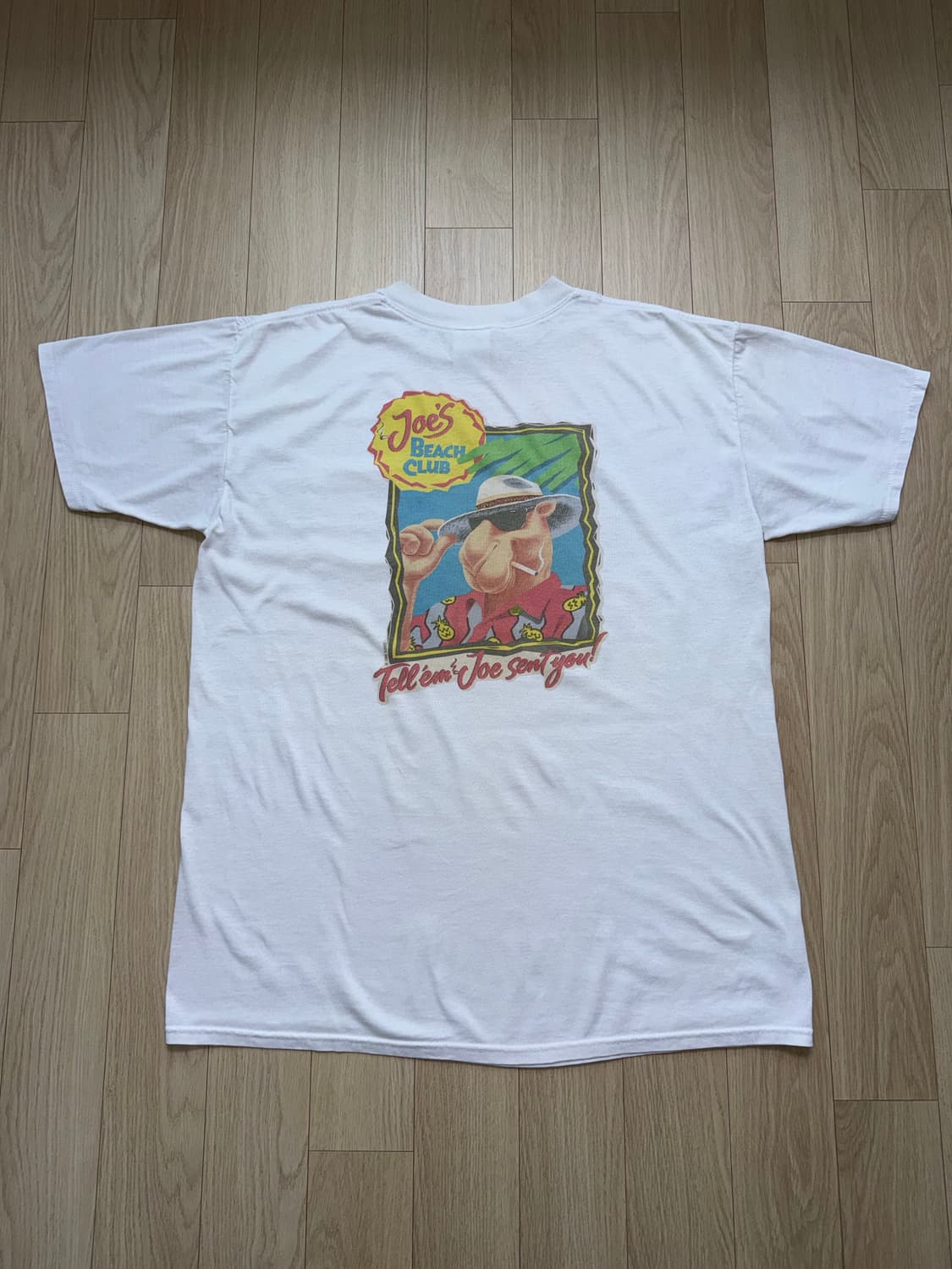 카멜 90s Camel 비치클럽 프로모 빈티지 포켓 티셔츠 상품이미지7