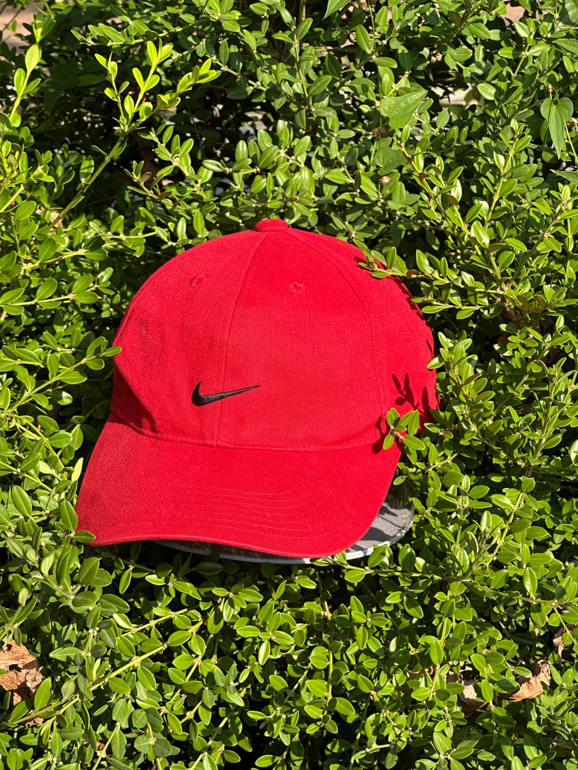 [F] 00s NIKE 나이키 레드 볼캡 모자 Korea made 상품이미지2