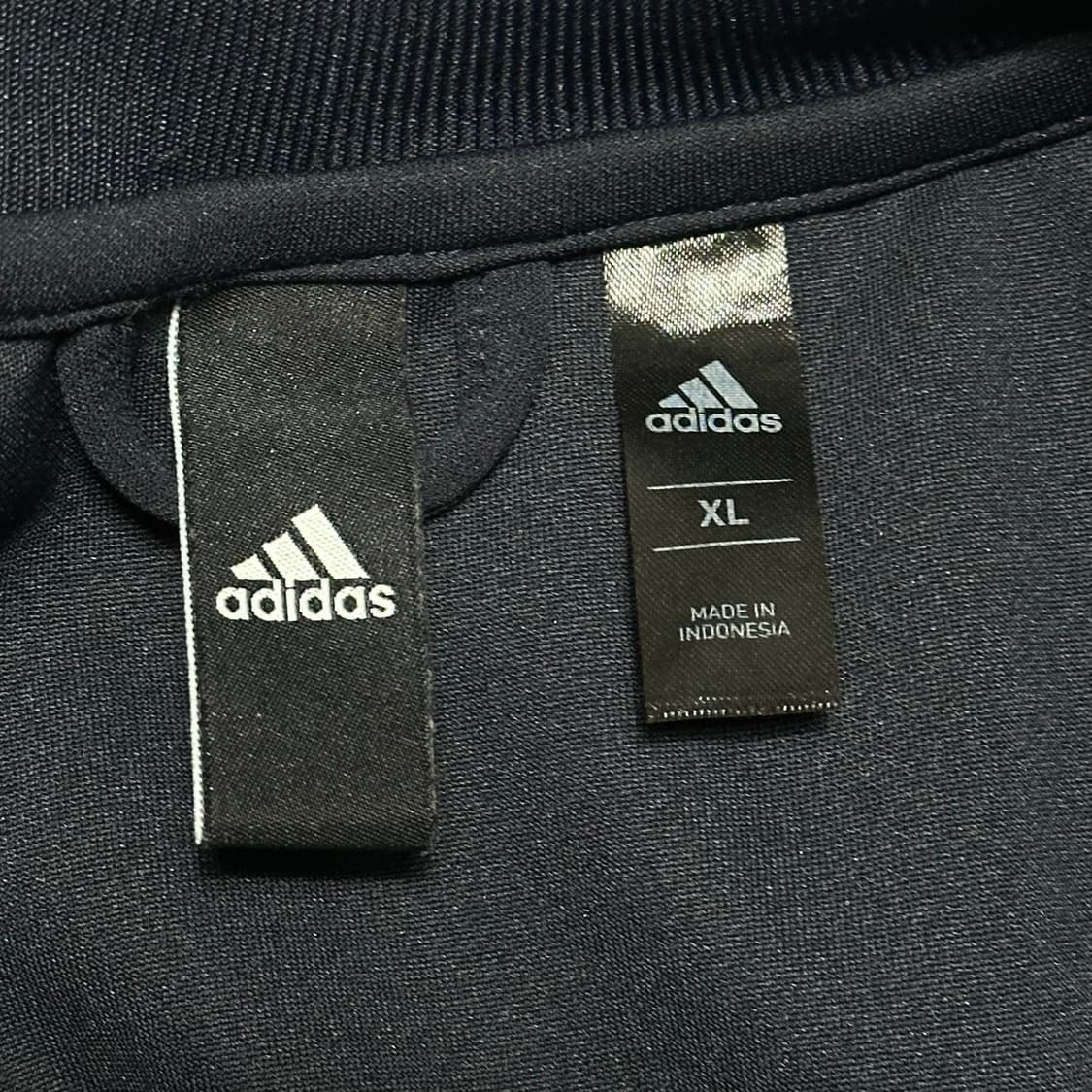 Adidas 트리플 화이트 라인 네이비 트랙탑 져지 상품이미지3