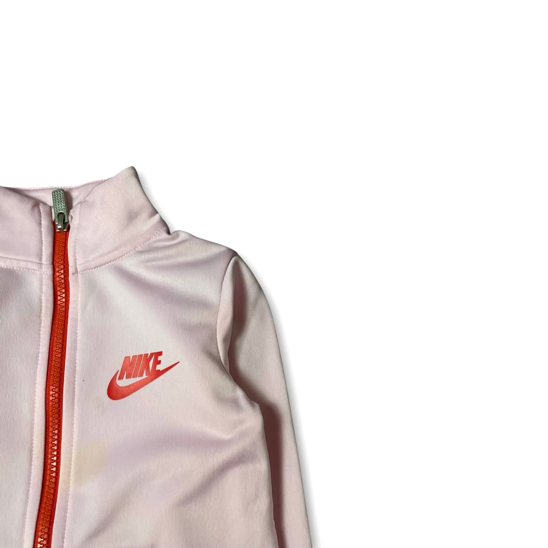 나이키 키즈 레드 로고 딸기우유 포인트 프린팅 트랙탑 져지 XS 상품이미지2