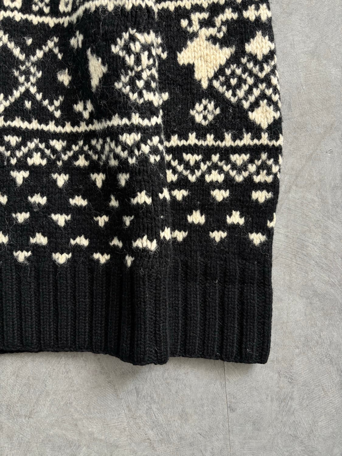 폴로 진스 헤비 울 노르딕 하프 집업 상품이미지5