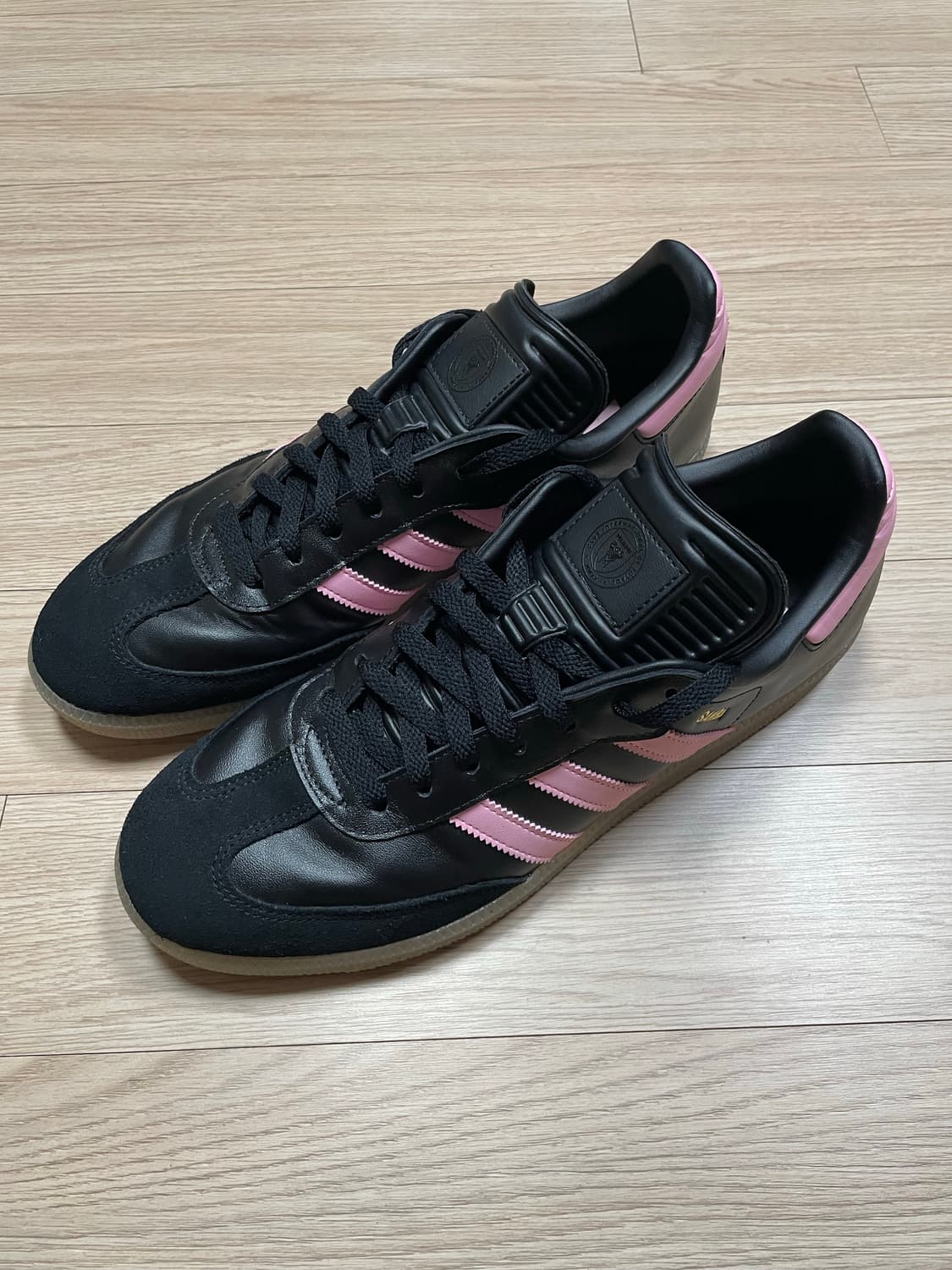 아디다스 x 인터 마이애미 삼바 블랙핑크 295 상품이미지1