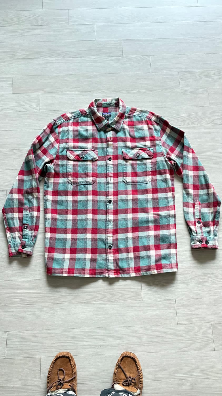 파타고니아 빈티지 플라넬 셔츠-L 상품이미지1