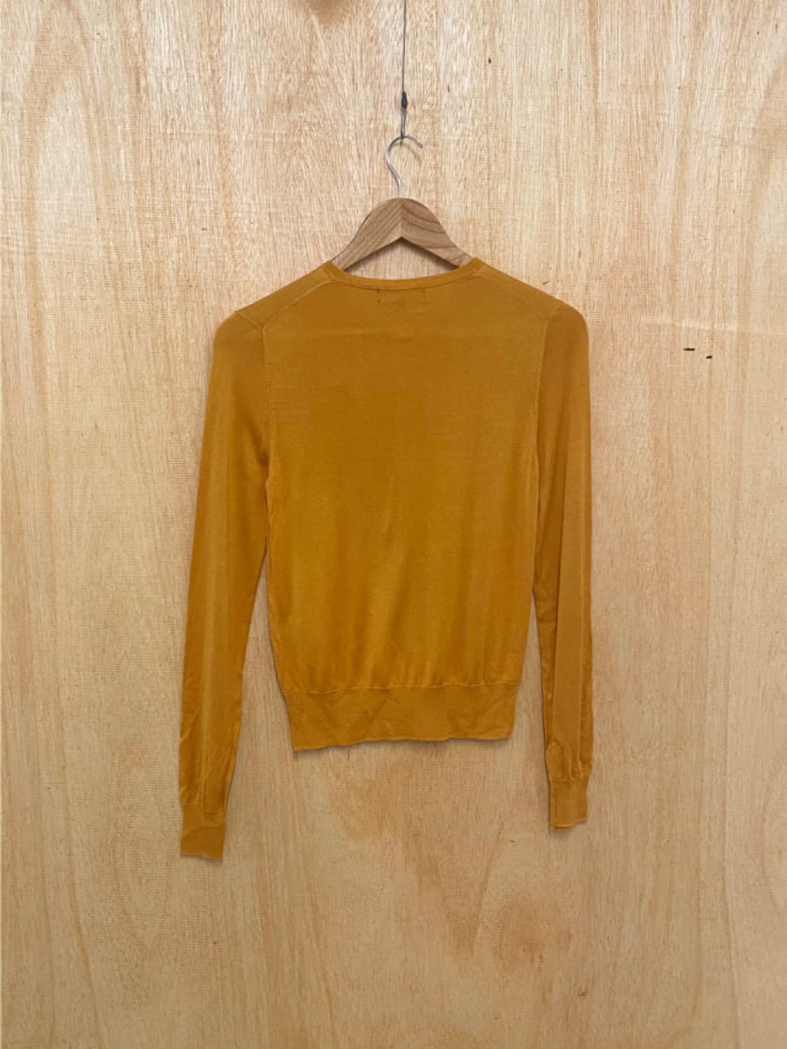 UNITED ARROWS collarless silk cardigan 상품이미지4