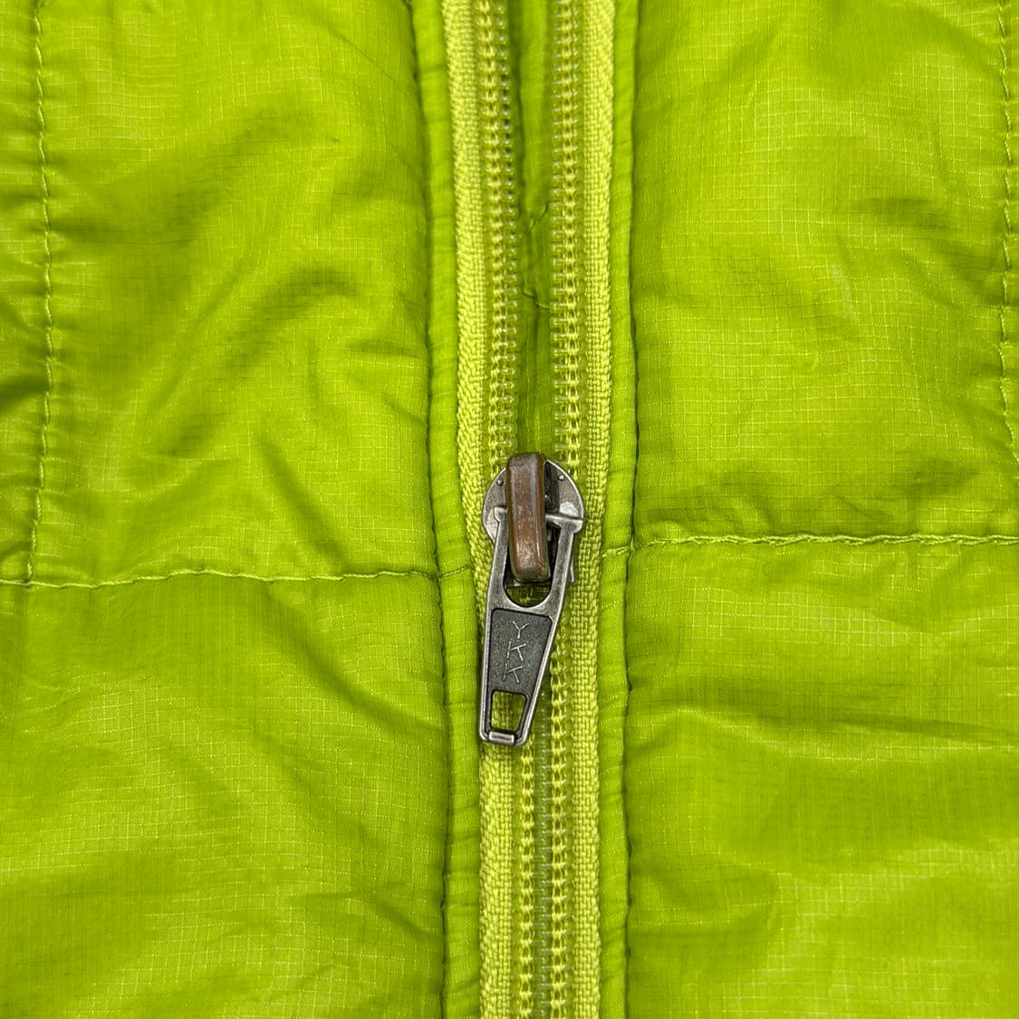 파타고니아 빈티지 나노 프리마로프트 라임 그린 베스트 조끼 M 상품이미지7