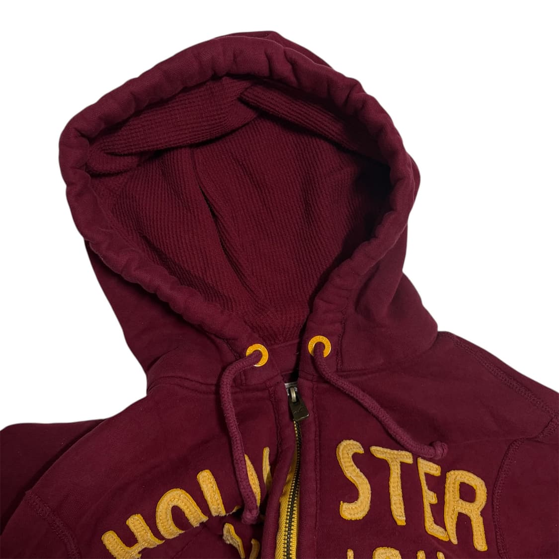 10s 홀리스터 버건디 풀집업 후디 상품이미지5