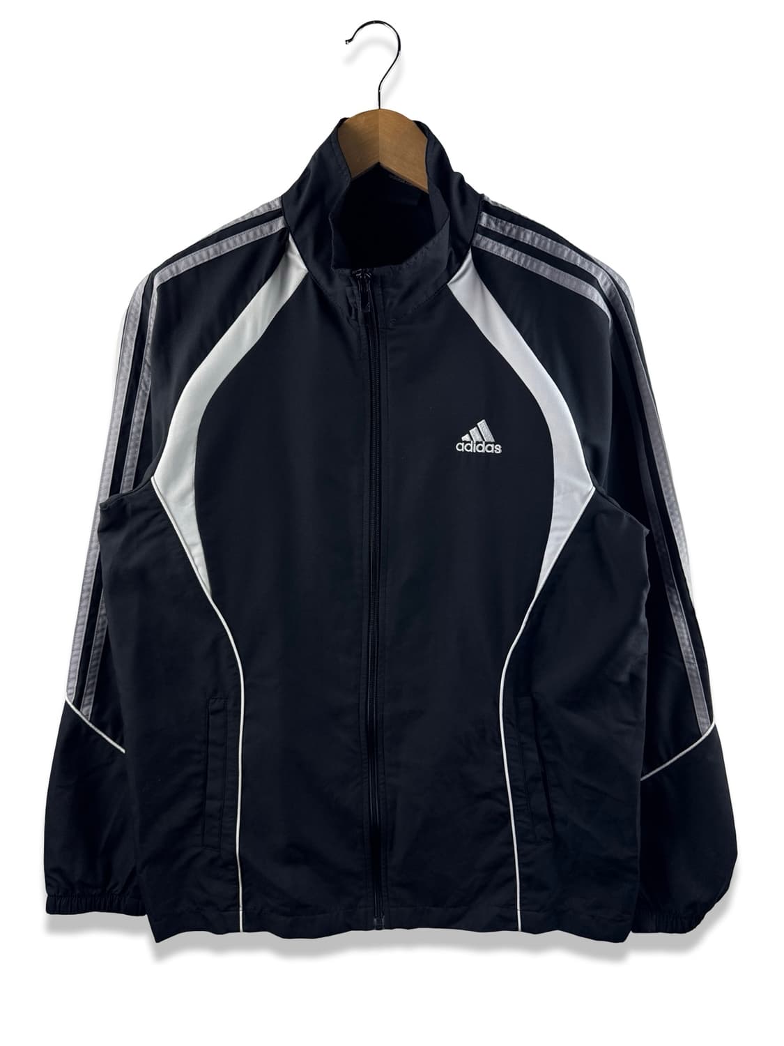 아디다스 검흰 그레이 바람막이1988 상품이미지1