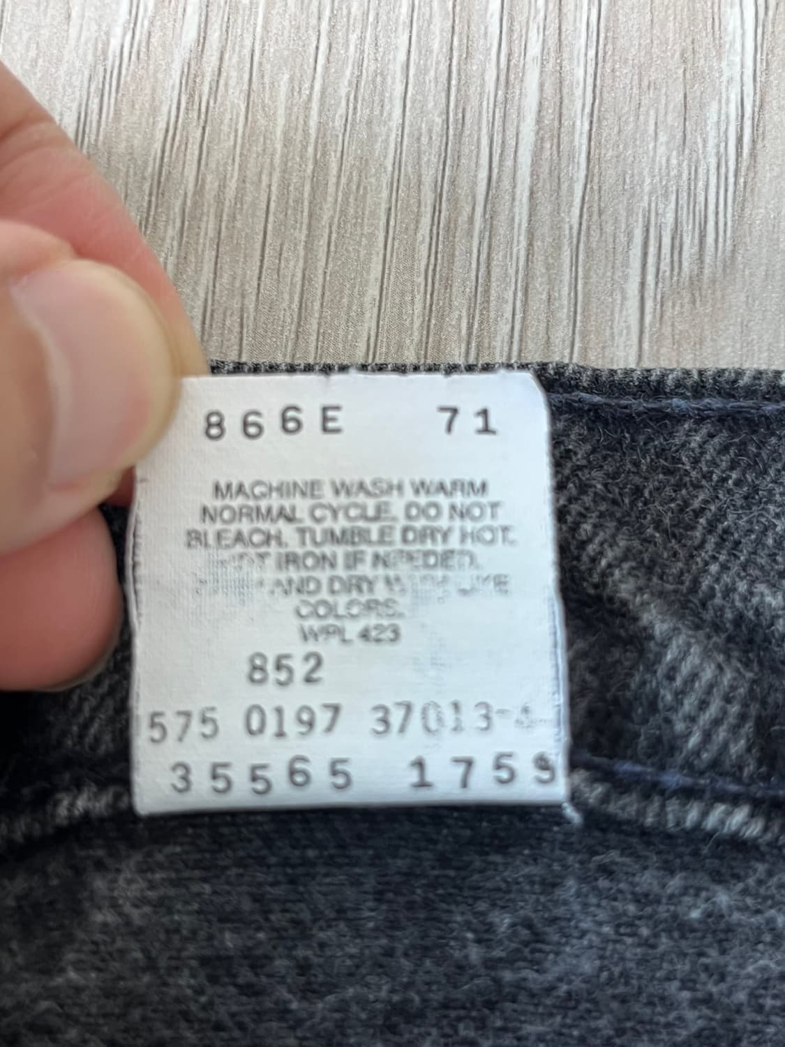 97년 levis 565 wide leg shorts 상품이미지4