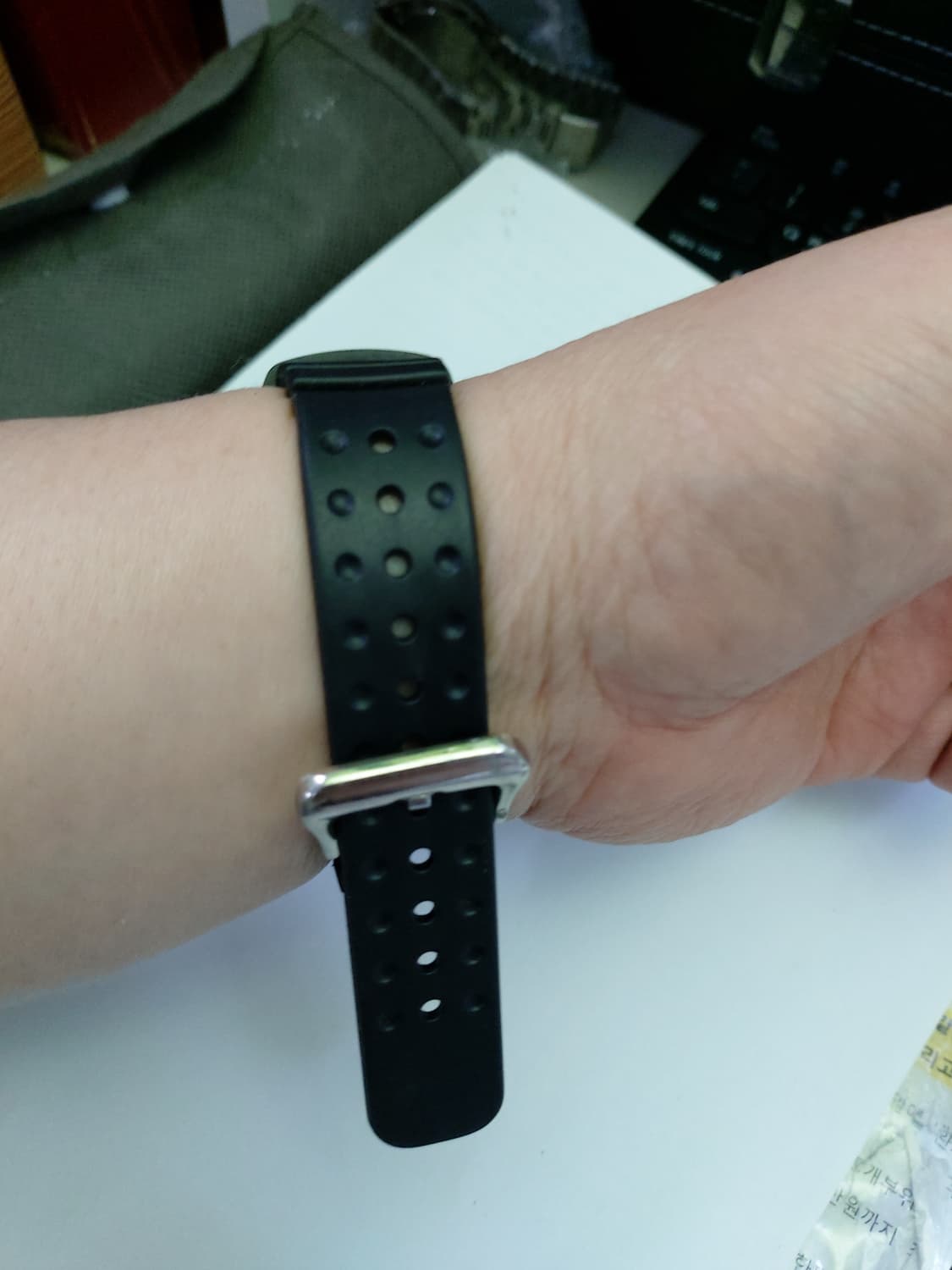 카시오 블랙 빈티지 전자 손목시계 상품이미지5