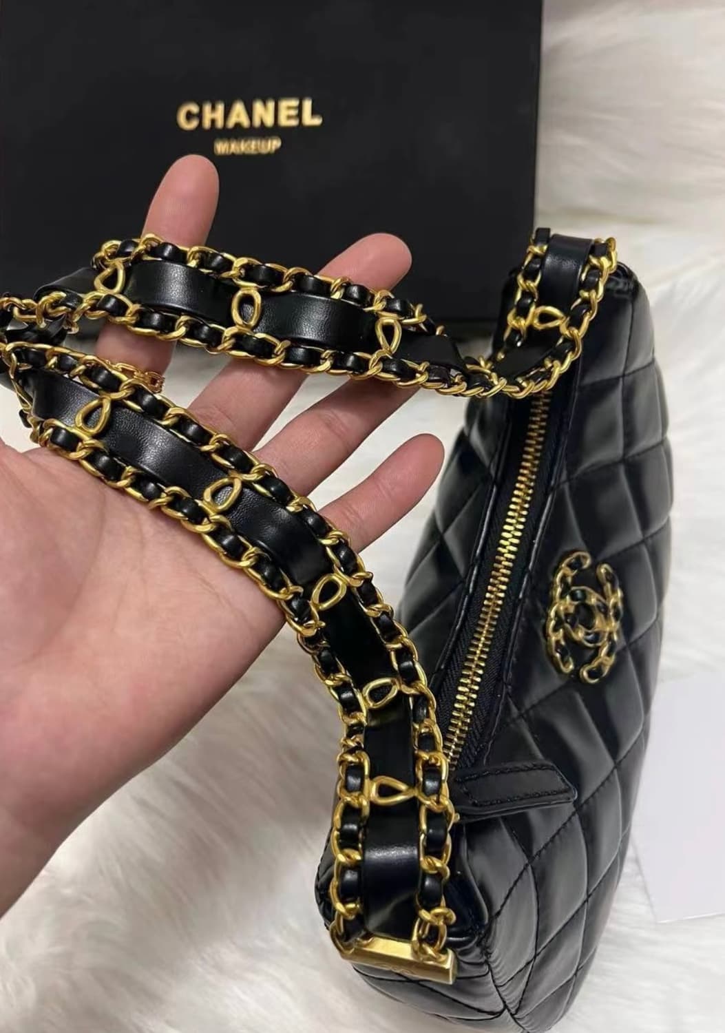 샤넬뷰티 체인 호보백 숄더백 상품이미지5