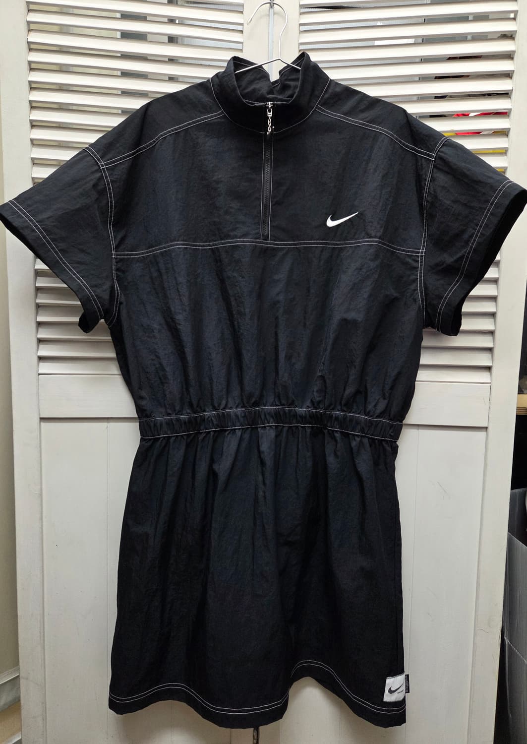 나이키 스우시 우븐 스티치 원피스 상품이미지1