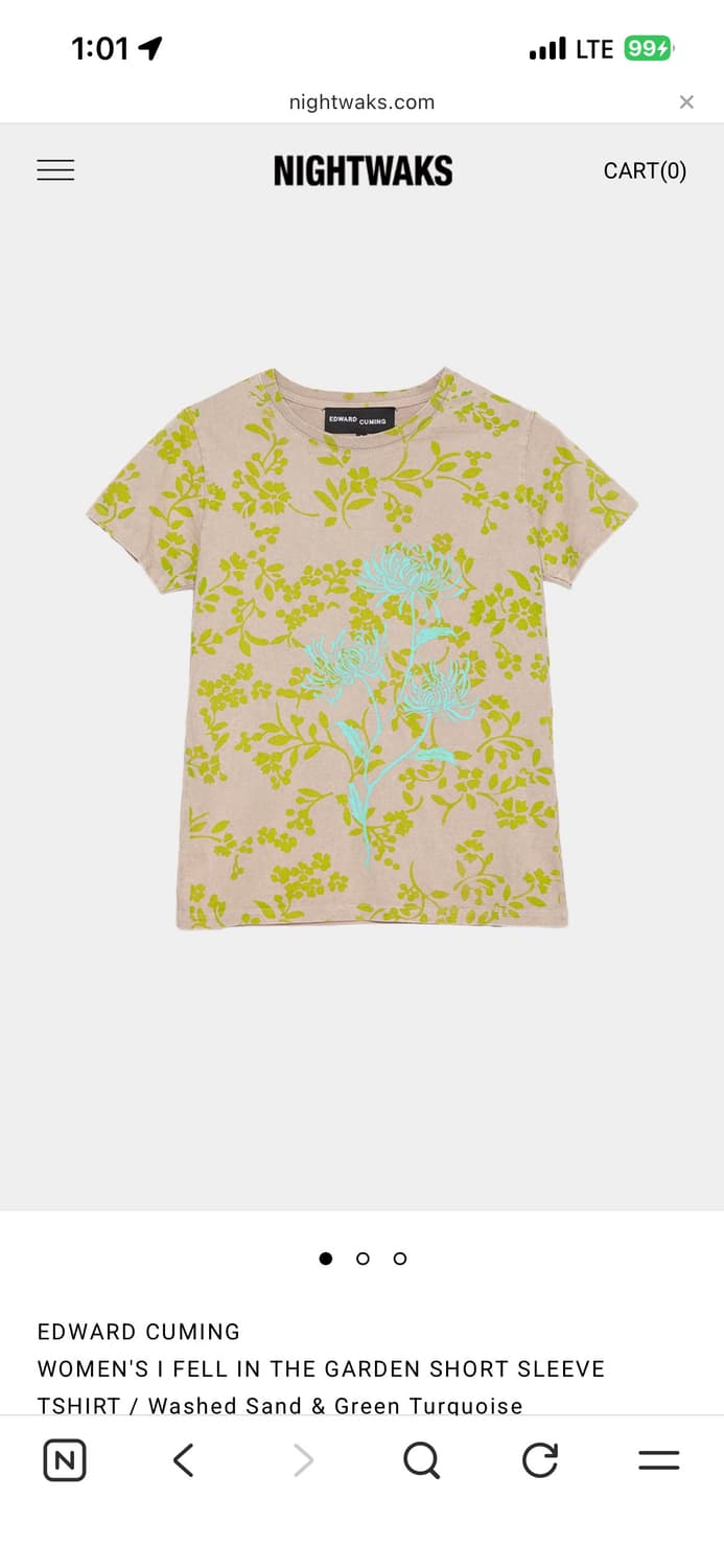 에드워드 커밍 티셔츠  상품이미지1