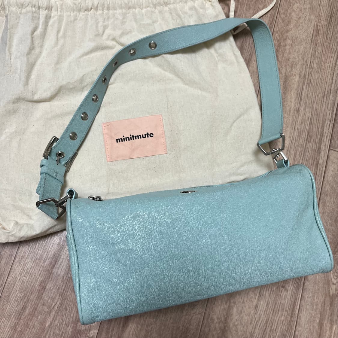 미닛뮤트 브렛백 캐비어 블루 + 이너백 포함 상품이미지2