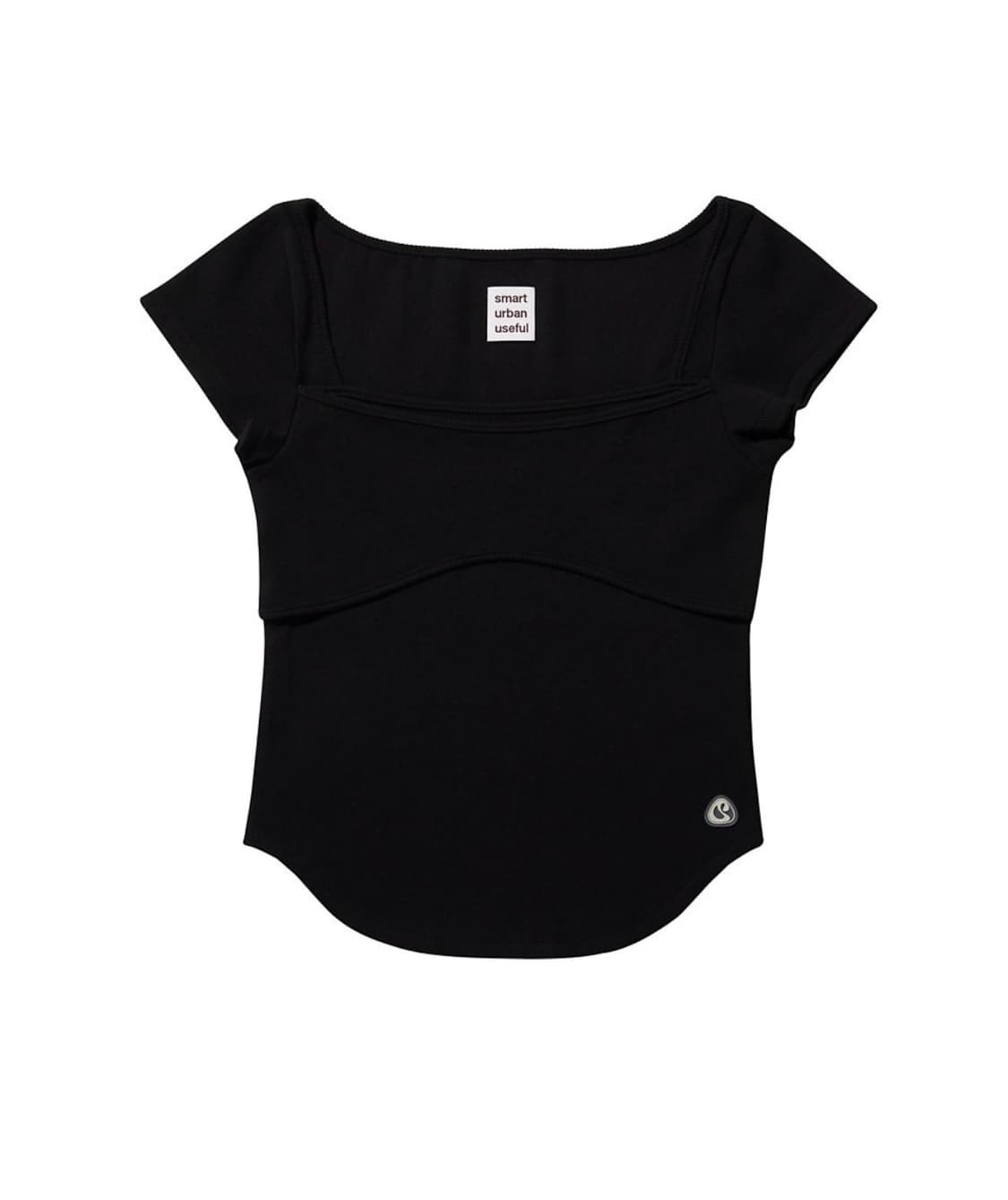 코이세이오 스마트어반유즈풀 라운드커버 티셔츠 블랙 상품이미지1