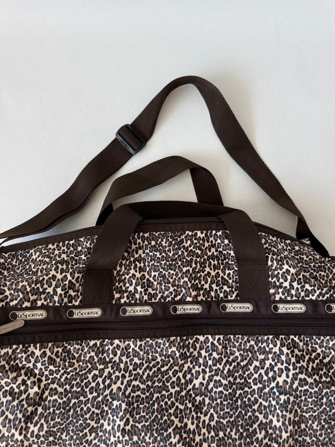 레스포삭(Lesportsac) 레오파드 보스톤백(U.S.A) 상품이미지3