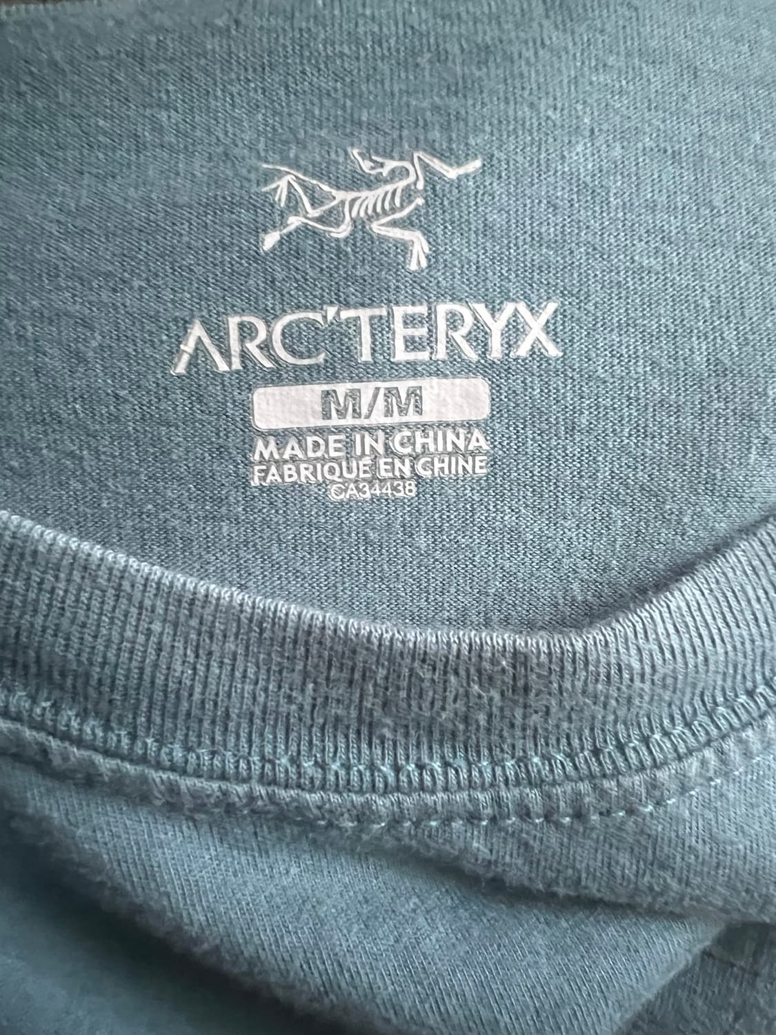 ARCTERYX TEE / 아크테릭스 반팔 티셔츠 블루 상품이미지5