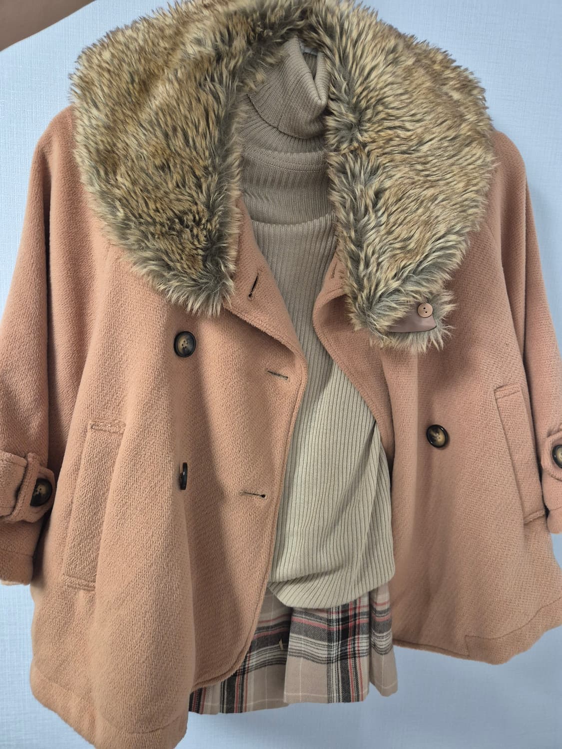 몽글빈티지 모리걸 케이프 세트 쿠루미깔 상품이미지2