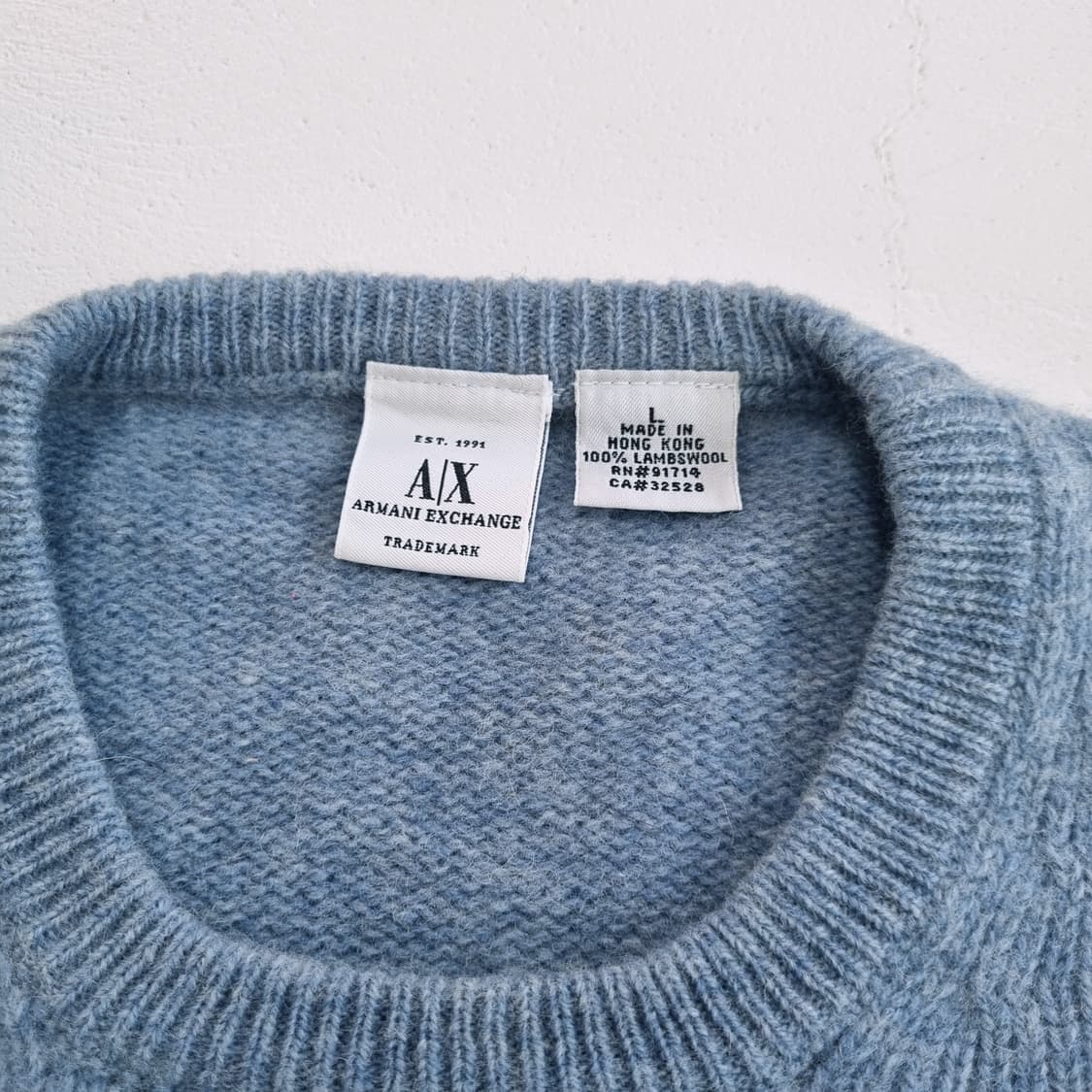 빈티지 아르마니 익스체인지 니트 - L 상품이미지8