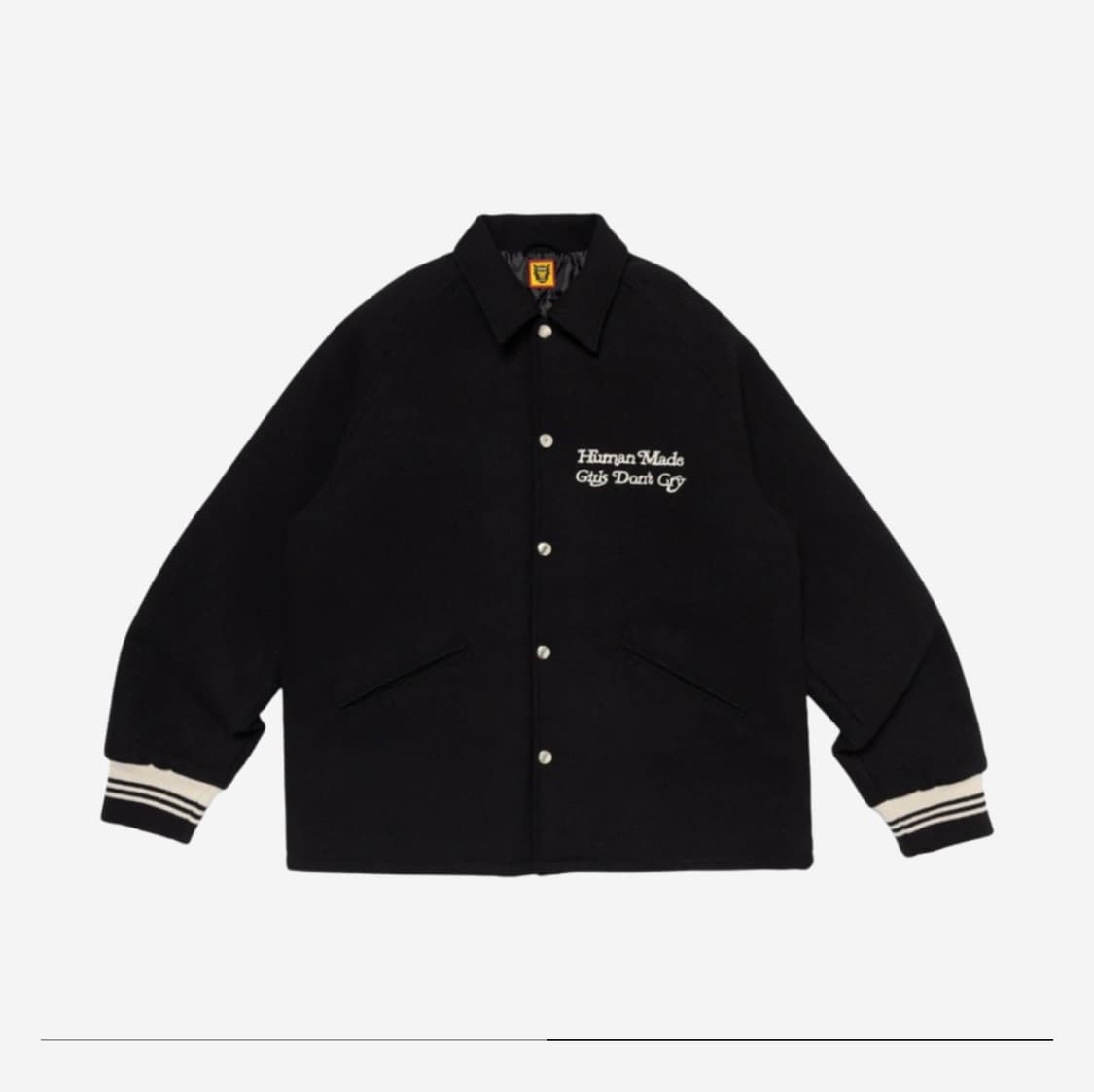 휴먼메이드 X 베르디 걸스돈크라이 바시티 자켓 XL 상품이미지2