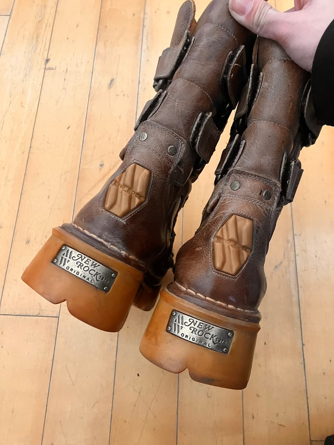 New rock 뉴락 90s 그런지 매머드 메탈 부츠 44 (280) 상품이미지9