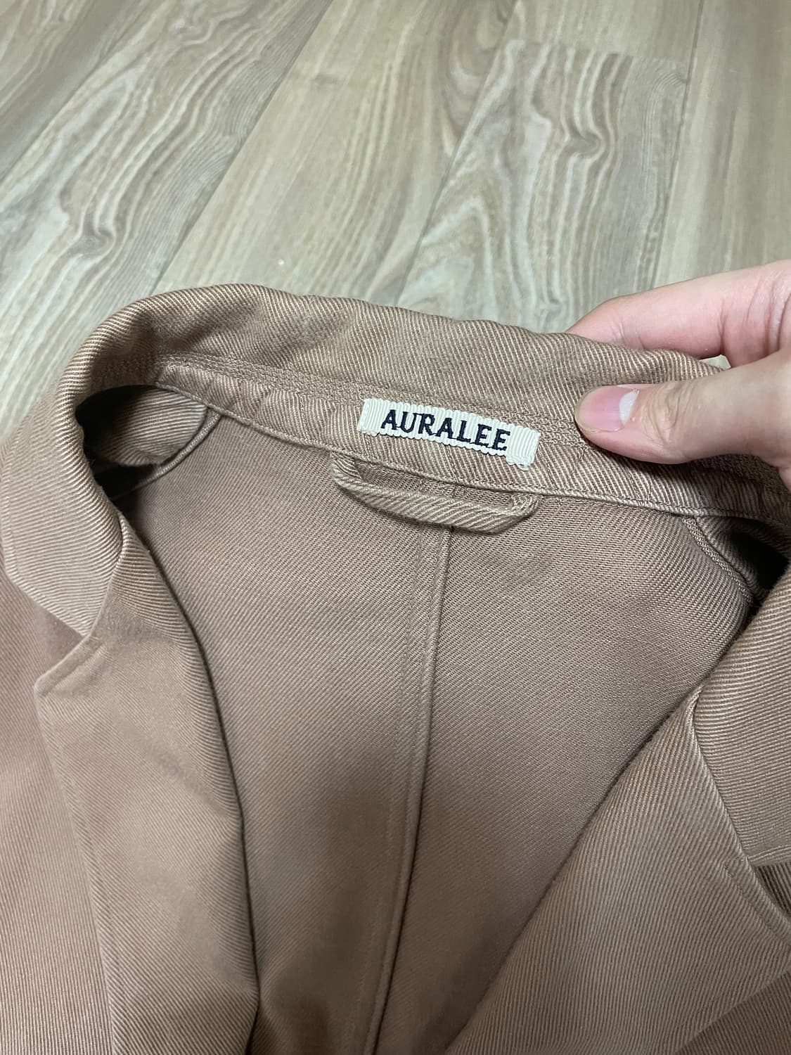 오라리 브라운 워크 자켓 상품이미지3