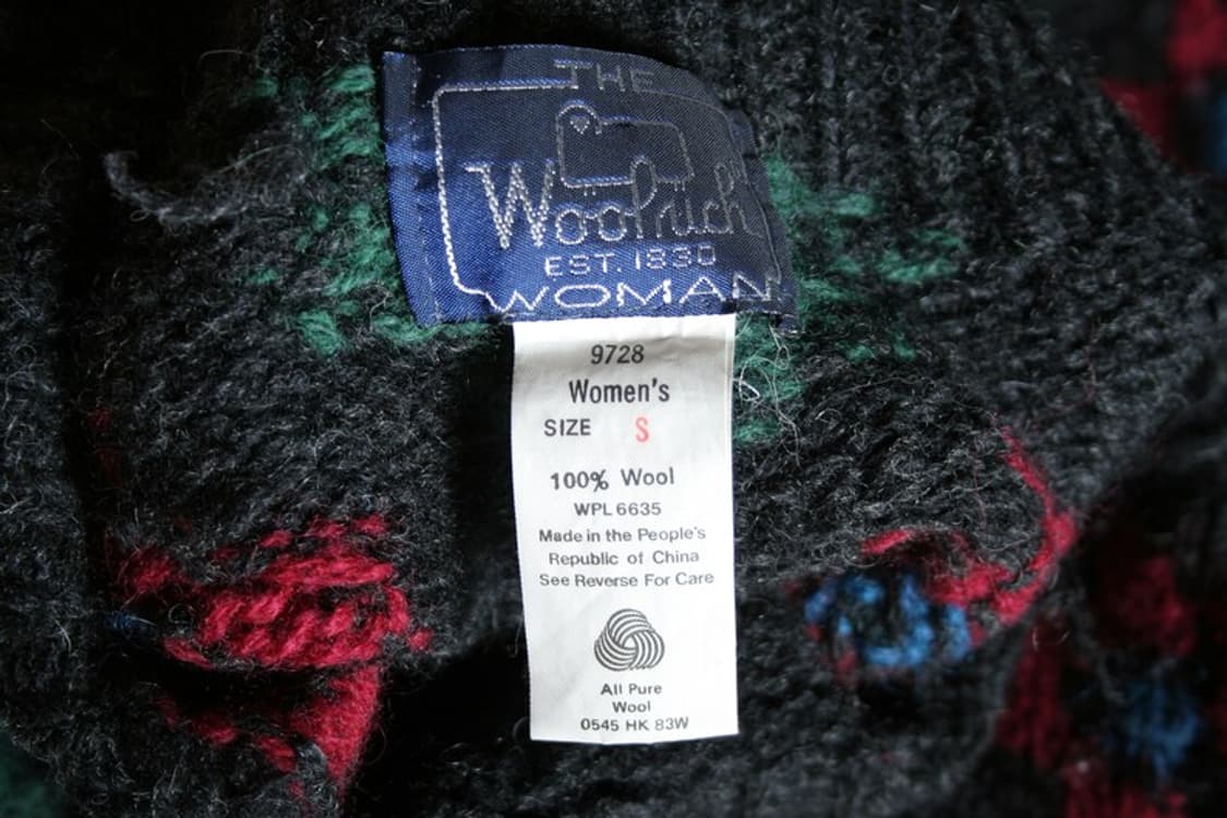 울리치 Woolrich  플라워 니트 스웨터 상품이미지6