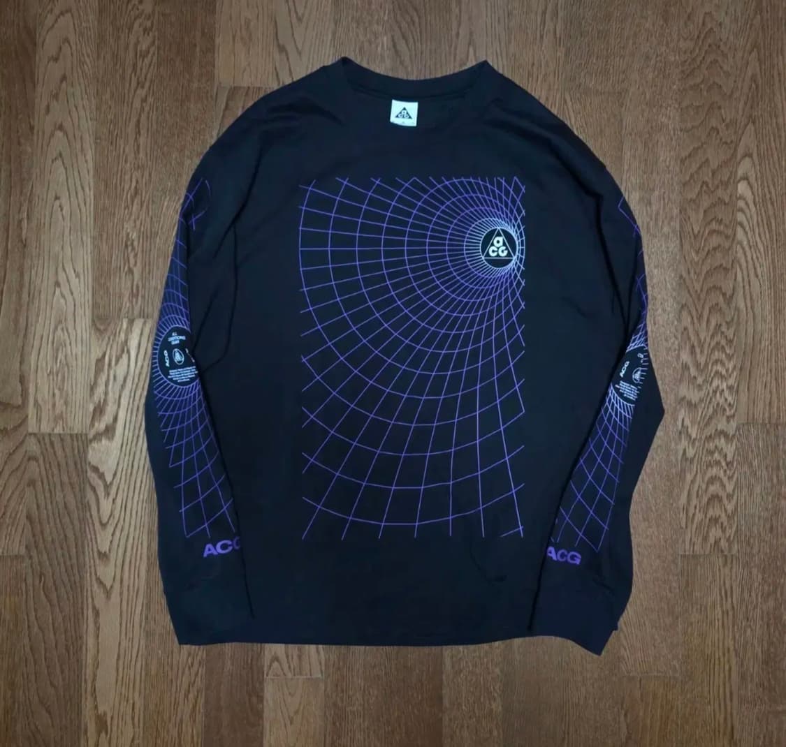 23FW 나이키 ACG 맨홀 롱슬리브 블랙 XL 상품이미지1