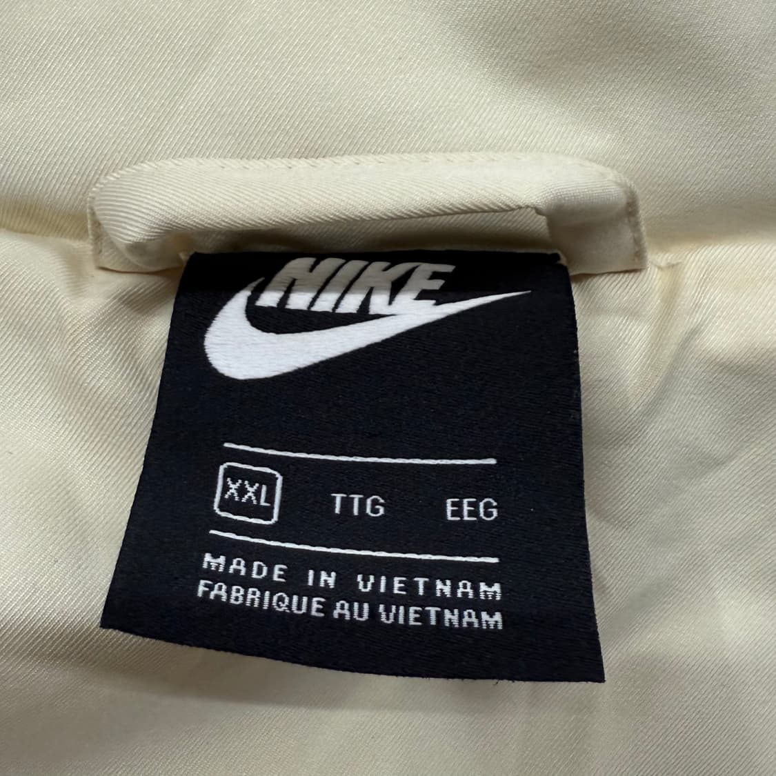 나이키 화이트 흰검 빅 스우시 퍼 자켓 털 집업 상품이미지5