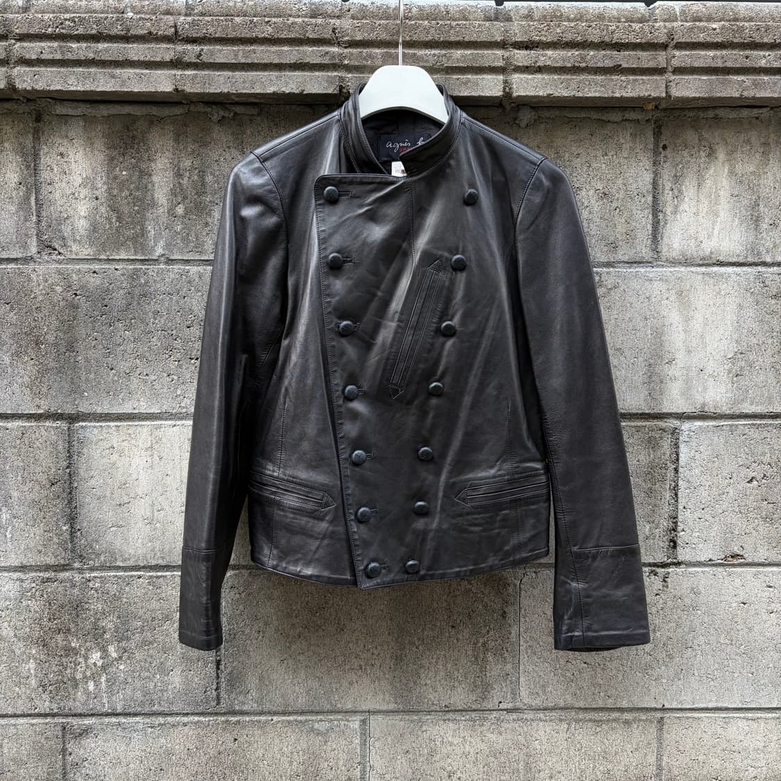 아네스베 레더 나폴레옹 자켓 상품이미지3