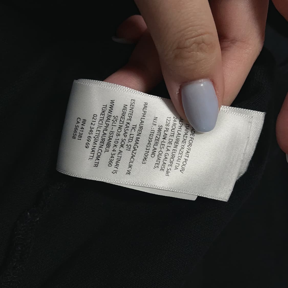 [정품] 폴로 블랙 / 레드포니 긴팔 카라티 [ L ] 상품이미지8