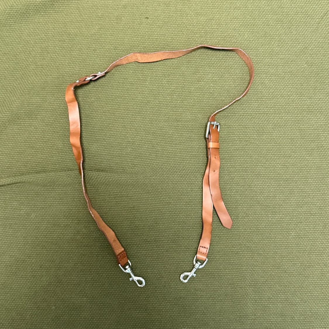 빈티지 디젤 가죽 데님 도트백 상품이미지4