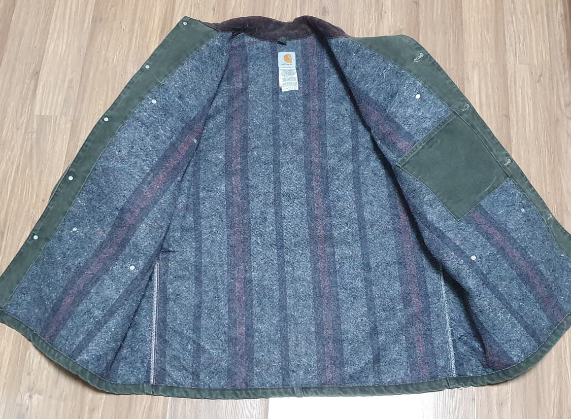 칼하트 워크자켓 초어코트 c02 MOS 샌드스톤 미시건자켓 상품이미지4