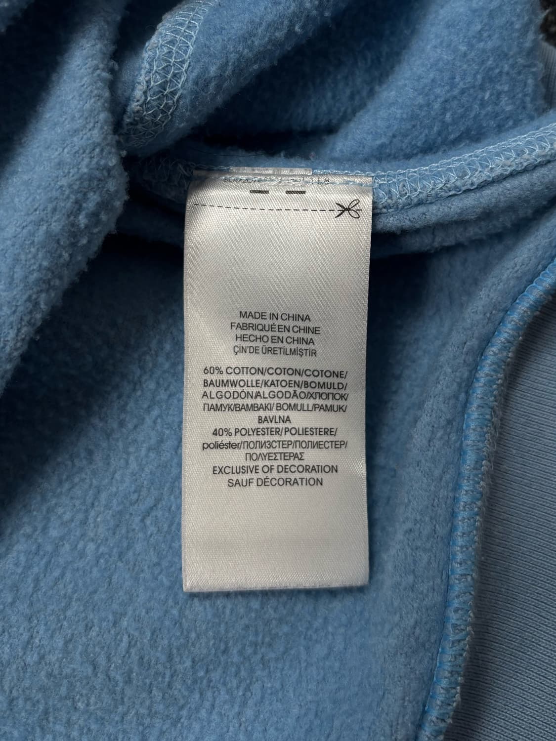 폴로 스카이블루 맨투맨 상품이미지6