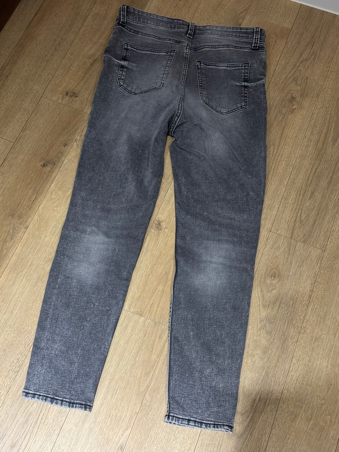 H&M 흑청 그레이 스키니진 상품이미지2