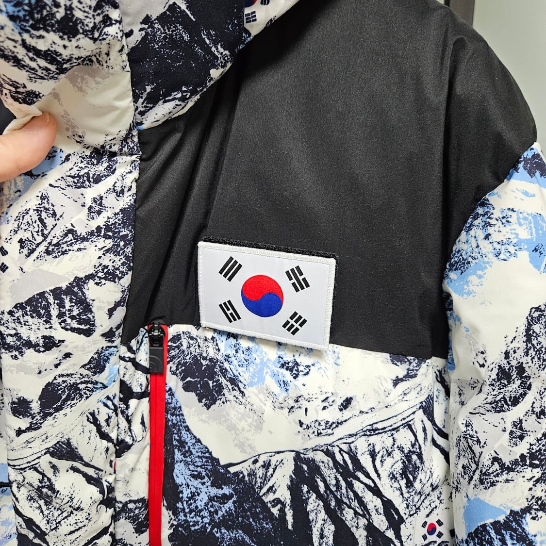 노스페이스 베이징올림픽 국대 설산 패딩 110 2XL 상품이미지5