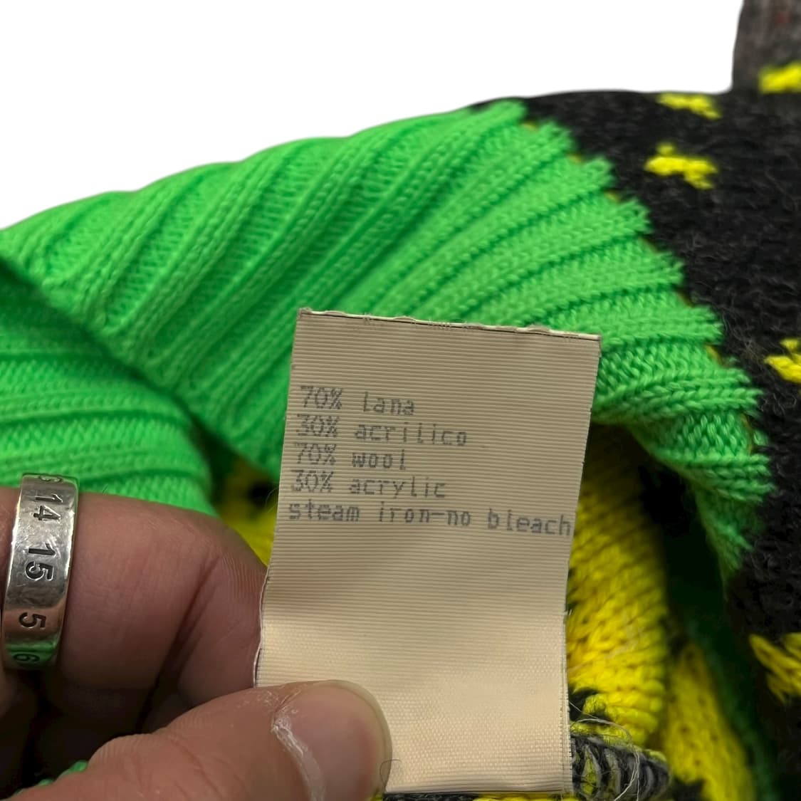  모스키노 패턴 울 니트 y14004 상품이미지9