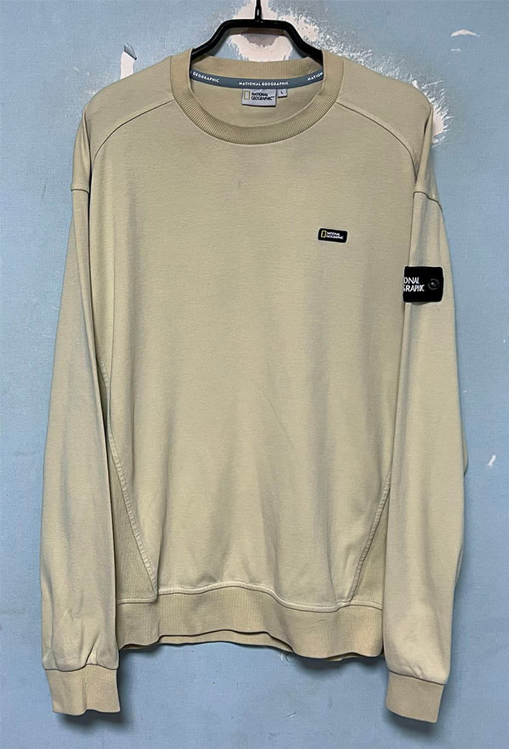 내셔널지오그래픽 남자 맨투맨 춘추 와펜 캐주얼 XL 105 상품이미지1