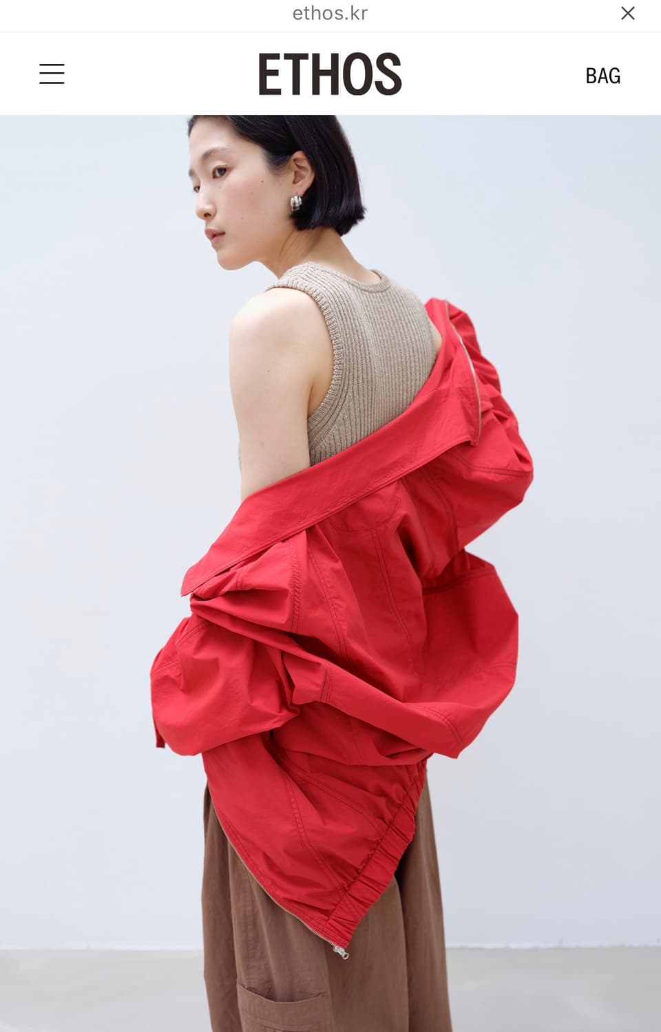 에토스 CALI KNIT SLEEVELESS 상품이미지6