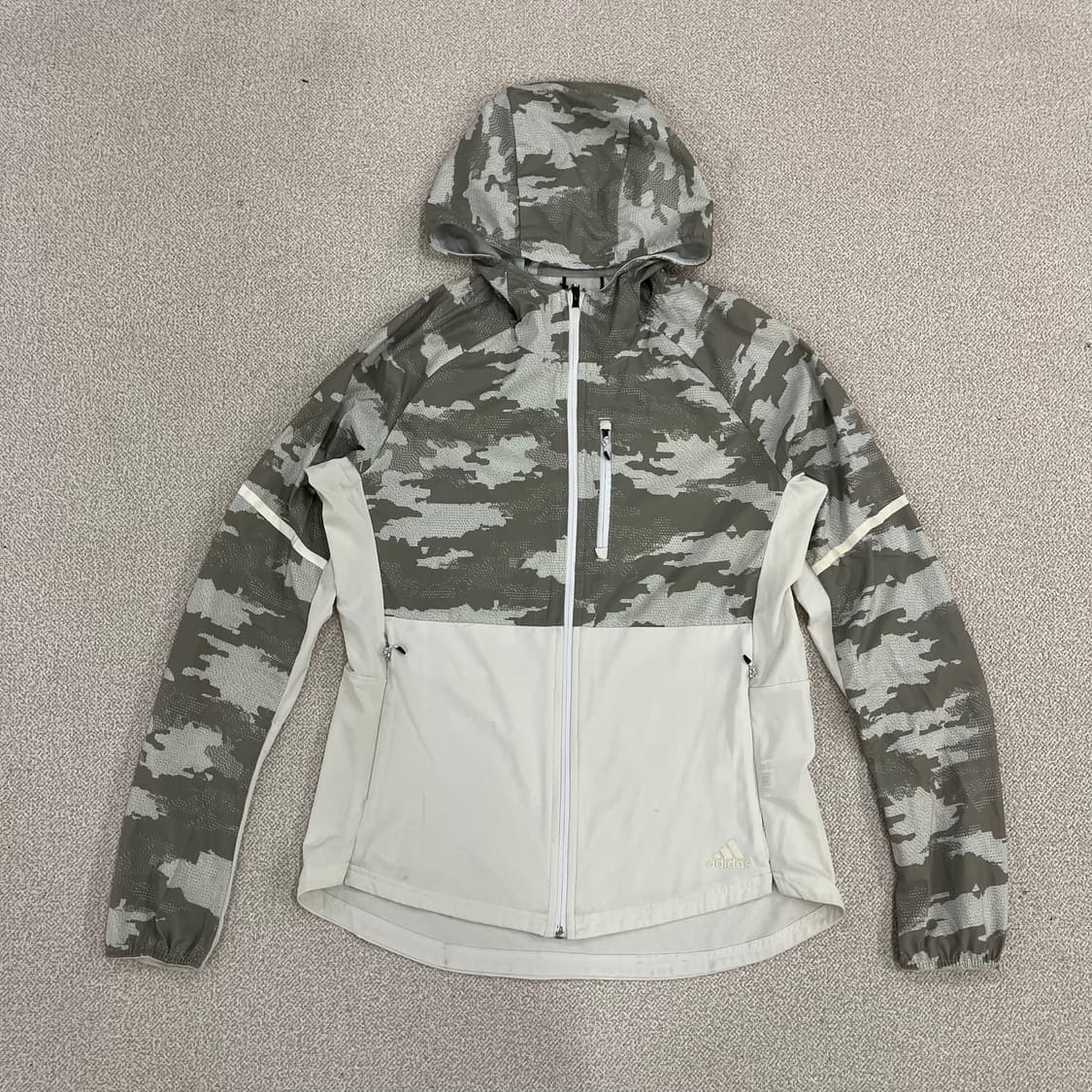 XL 아디다스 카모 후드 바람막이 자켓 0122M1 상품이미지1