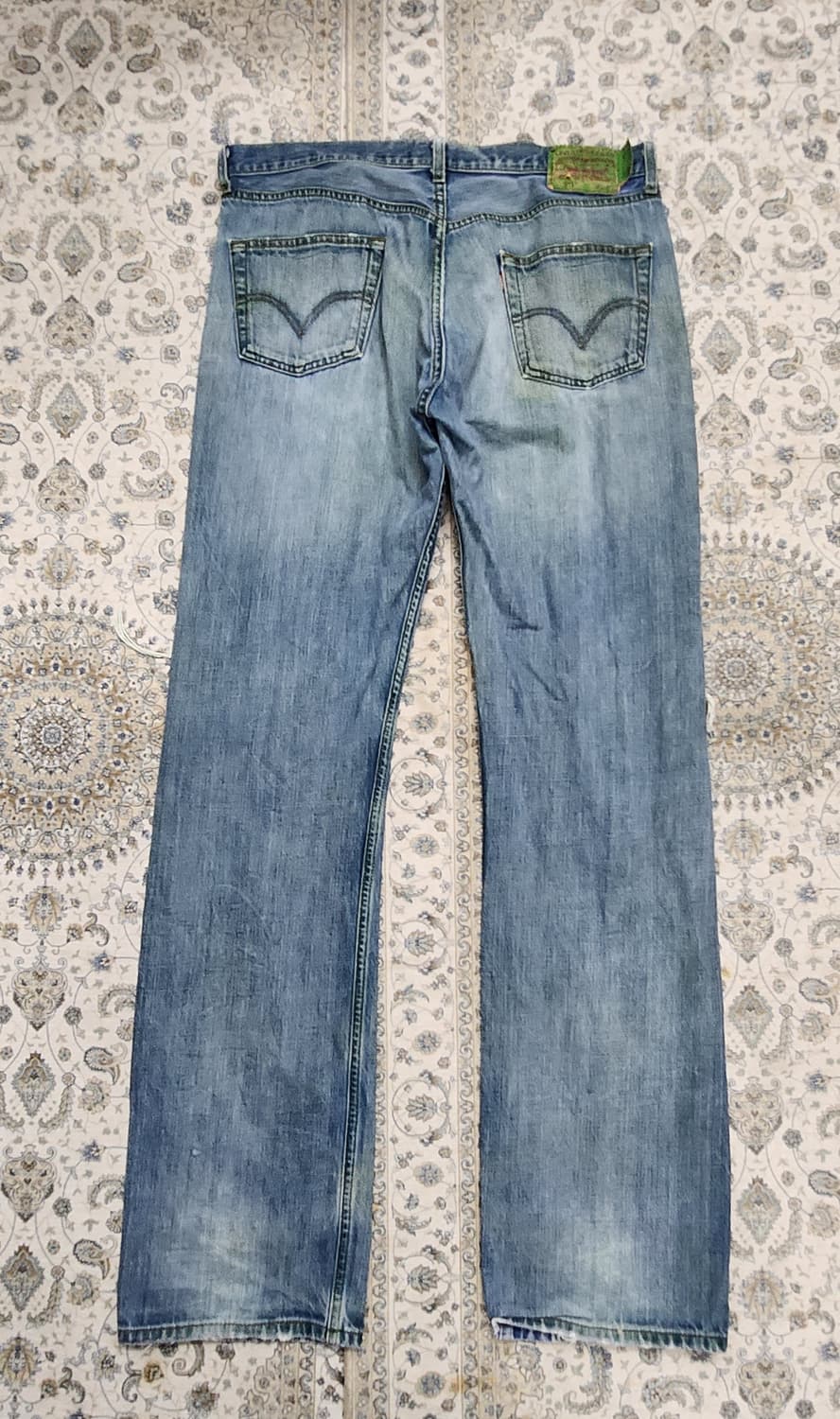 리바이스 빈티지 501 데미지 데님 36/36 상품이미지2