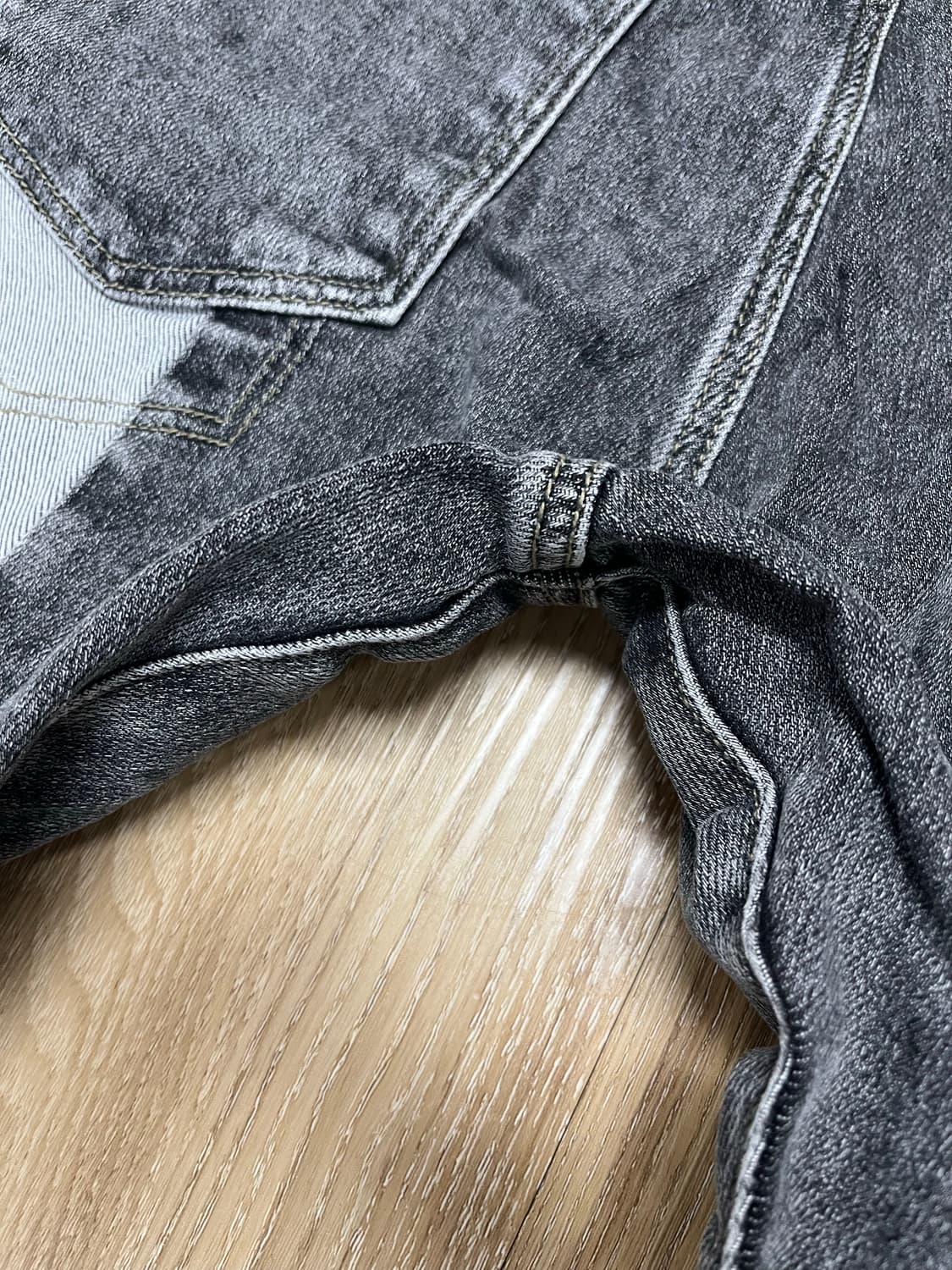 하프앤하프 청바지 36 상품이미지6