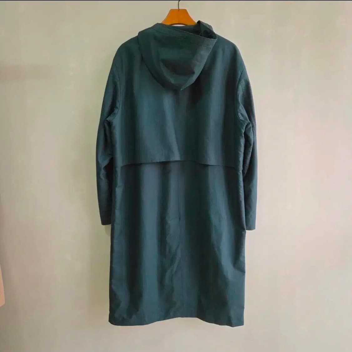 [TIME] 타임옴므 청록색 후드 트렌치 코트  롱코트 남성 105 상품이미지2