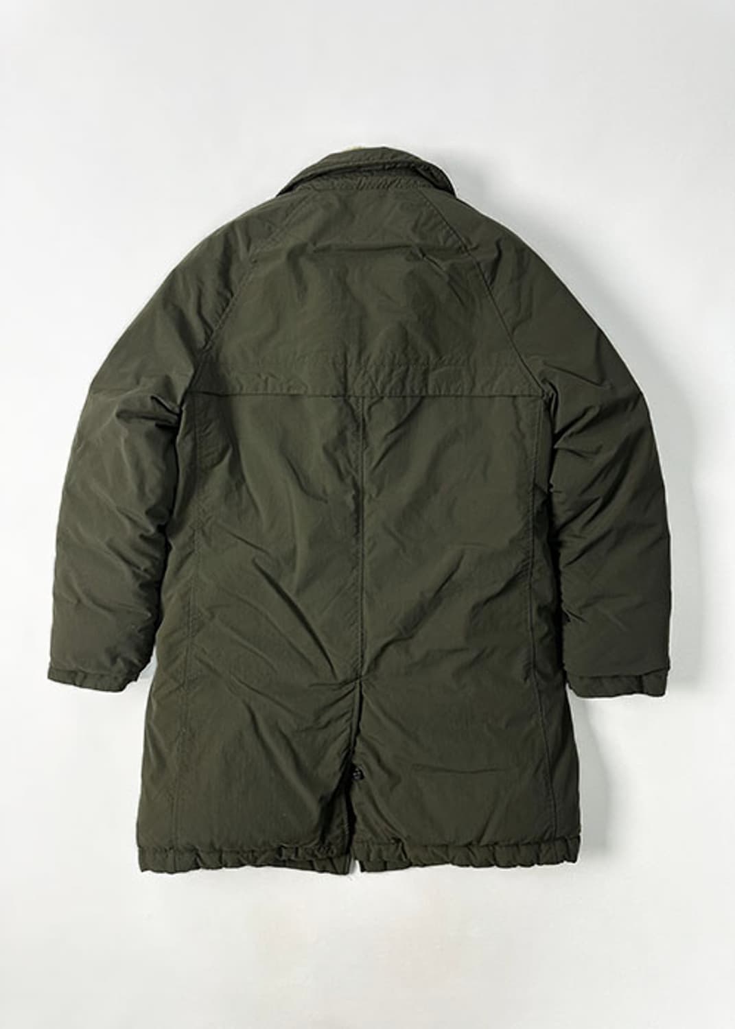 [L] 에디바우어 양털 하프 다운 패딩 상품이미지2