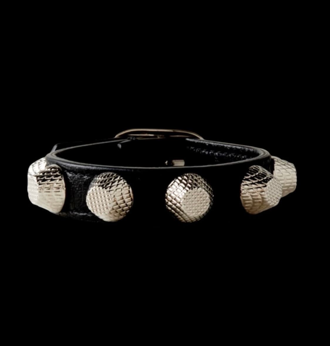 발렌시아가 Le Cagole Studded Leather Brac 팔찌 상품이미지1
